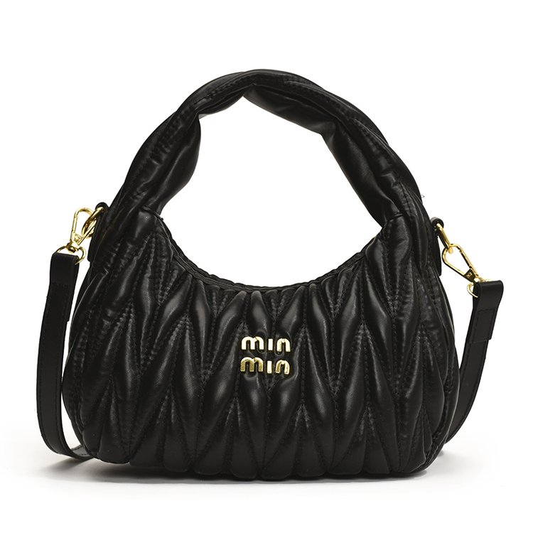 Women's PU Leather Quilted Shoulder Bag view 5
