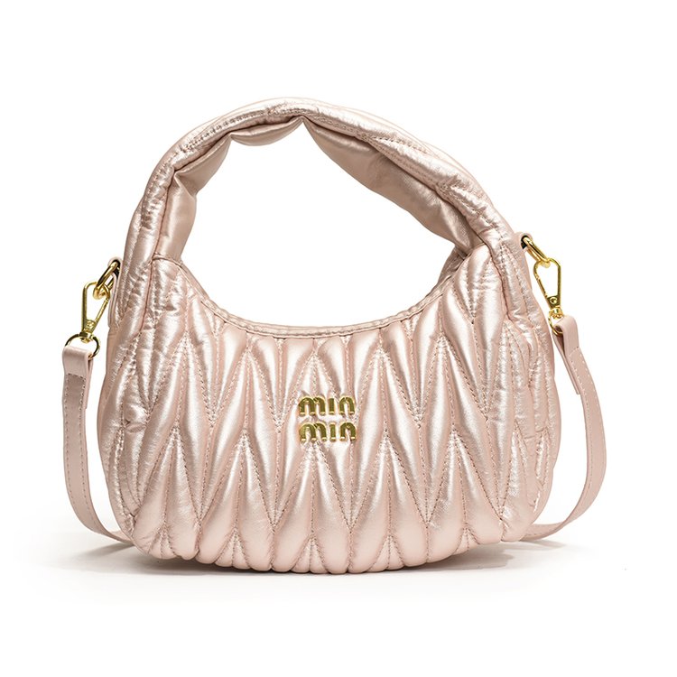 Women's PU Leather Quilted Shoulder Bag view 1
