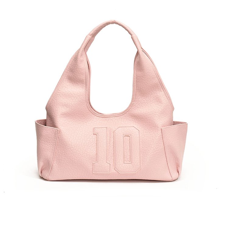 Women's PU Leather Raised Letter Shoulder Bag view 7