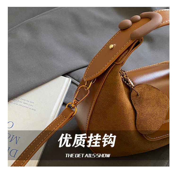Women's PU Leather Ring Handle Crossbody Bag detail 15