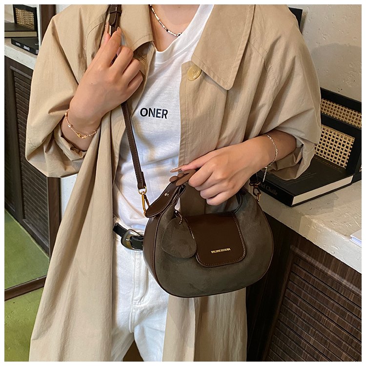 Women's PU Leather Ring Handle Crossbody Bag detail 23