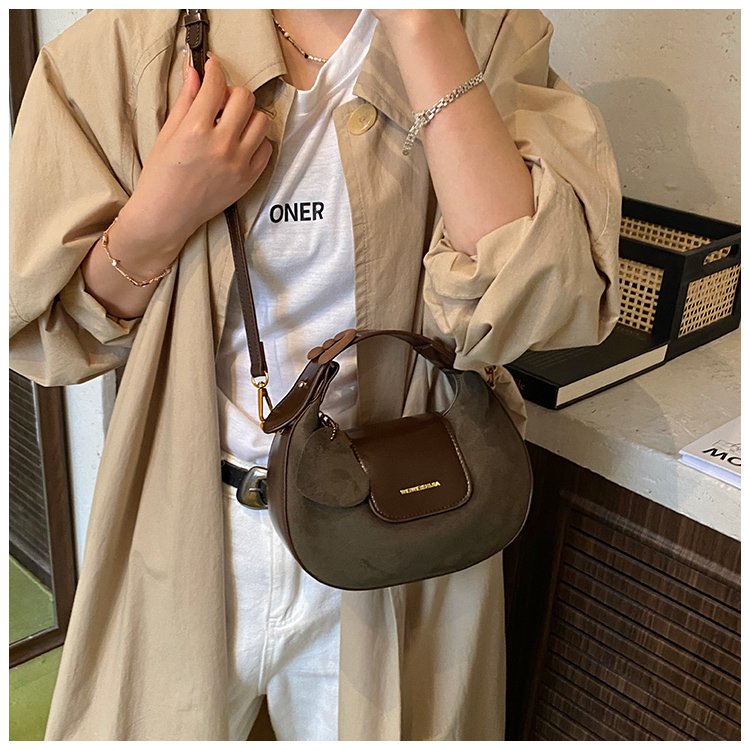 Women's PU Leather Ring Handle Crossbody Bag detail 24