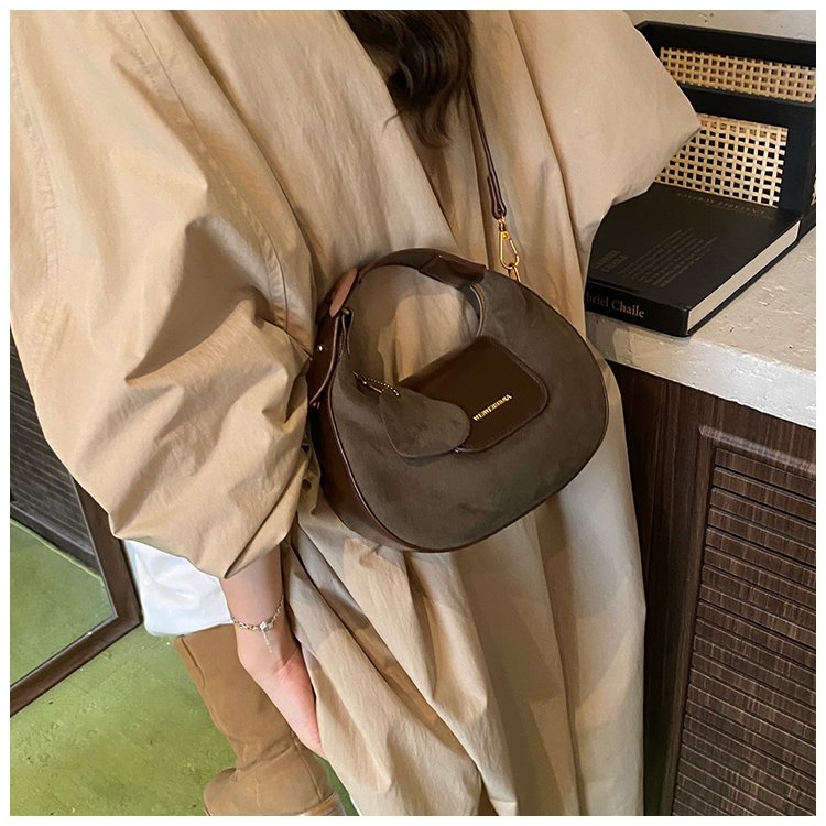 Women's PU Leather Ring Handle Crossbody Bag detail 26