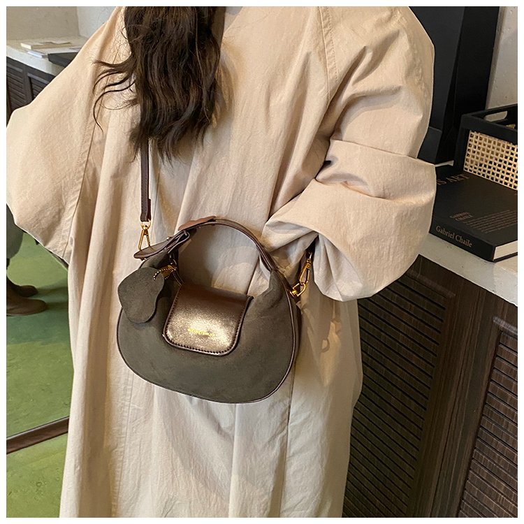 Women's PU Leather Ring Handle Crossbody Bag detail 27