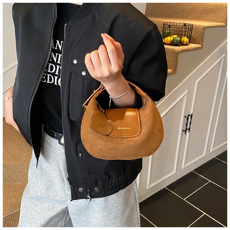 Women's PU Leather Ring Handle Crossbody Bag detail 31
