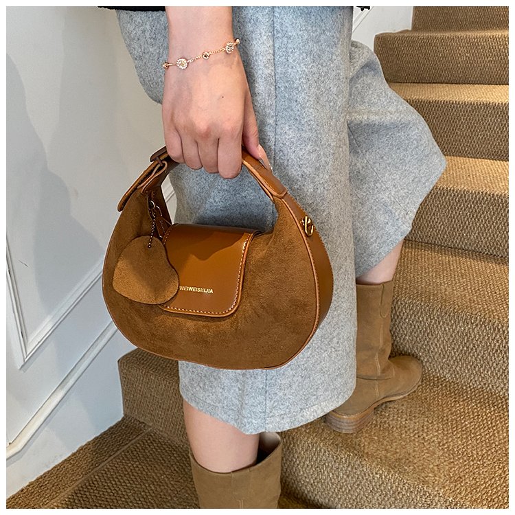 Women's PU Leather Ring Handle Crossbody Bag detail 33