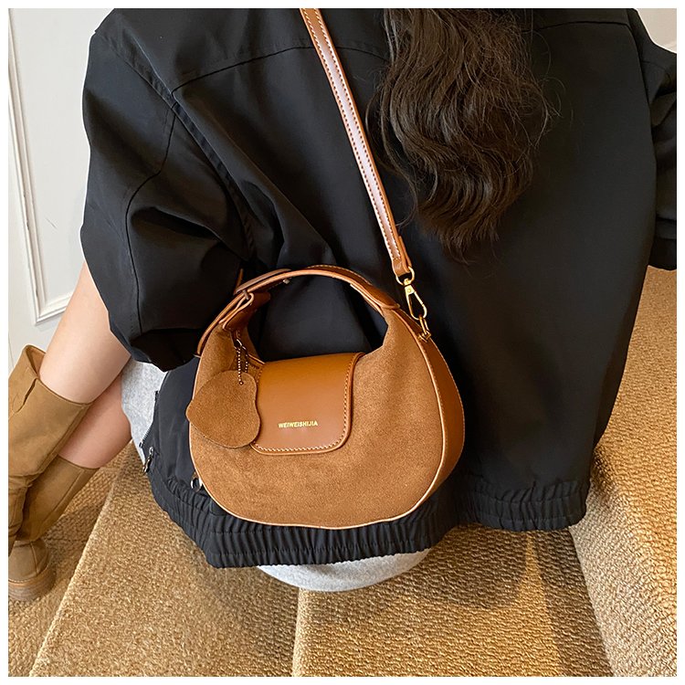 Women's PU Leather Ring Handle Crossbody Bag detail 36