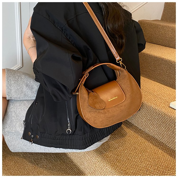 Women's PU Leather Ring Handle Crossbody Bag detail 37