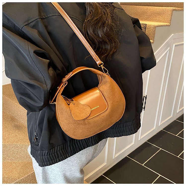 Women's PU Leather Ring Handle Crossbody Bag detail 40