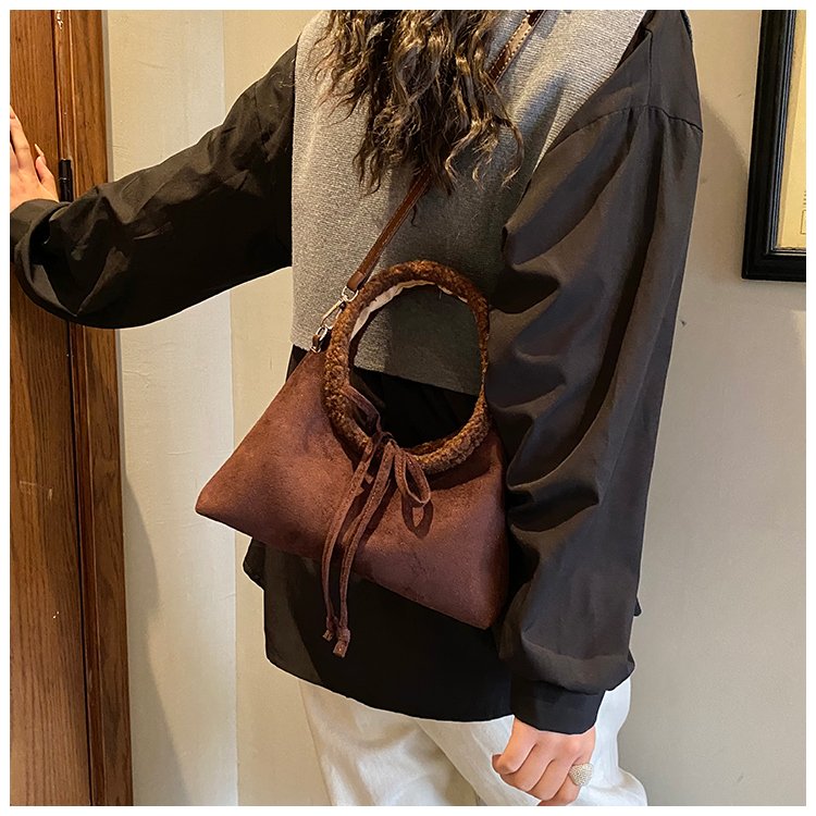 Women's PU Leather Ring Handle Handbag detail 27