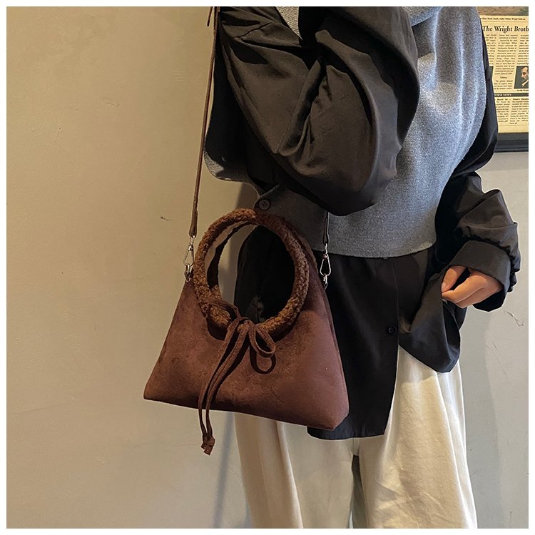 Women's PU Leather Ring Handle Handbag detail 28