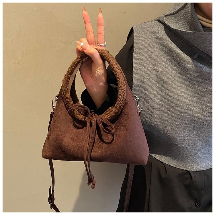 Women's PU Leather Ring Handle Handbag detail 29