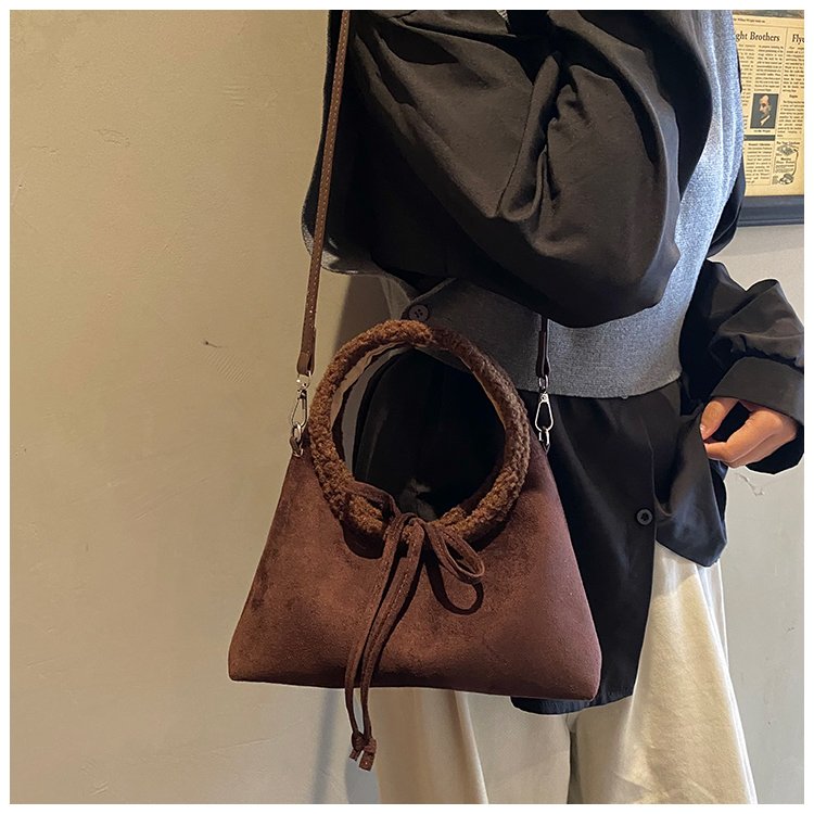 Women's PU Leather Ring Handle Handbag detail 30