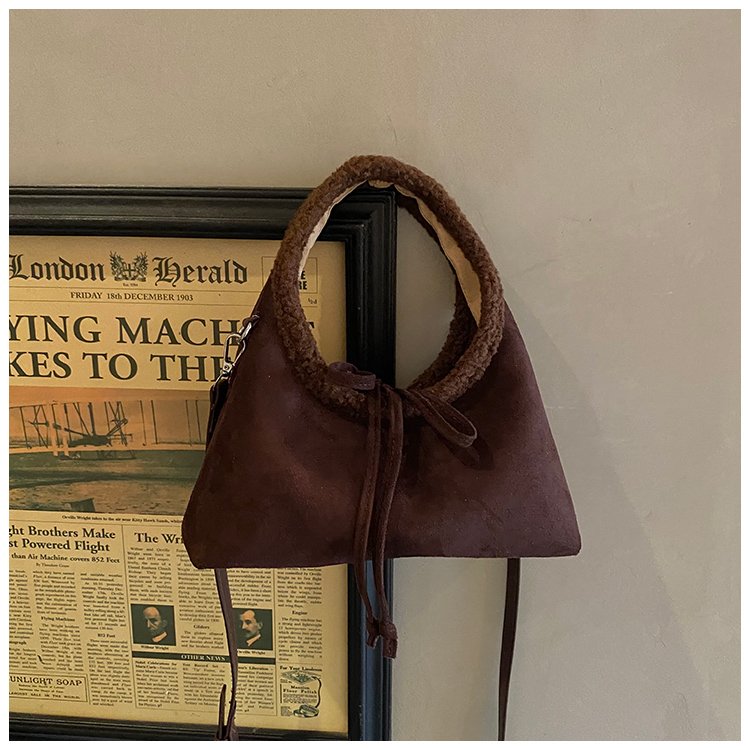 Women's PU Leather Ring Handle Handbag detail 31
