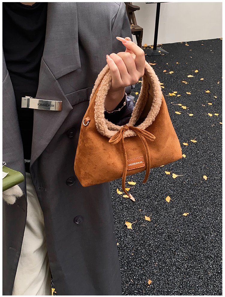 Women's PU Leather Ring Handle Handbag detail 32