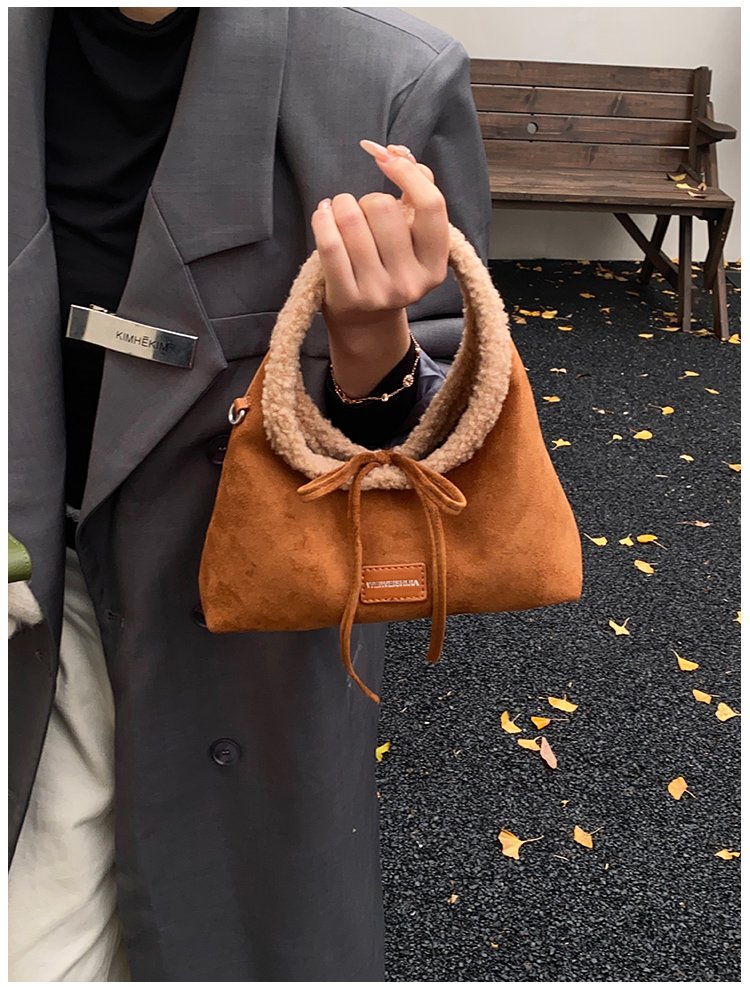 Women's PU Leather Ring Handle Handbag detail 33