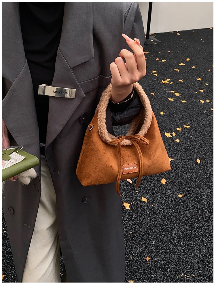 Women's PU Leather Ring Handle Handbag detail 36