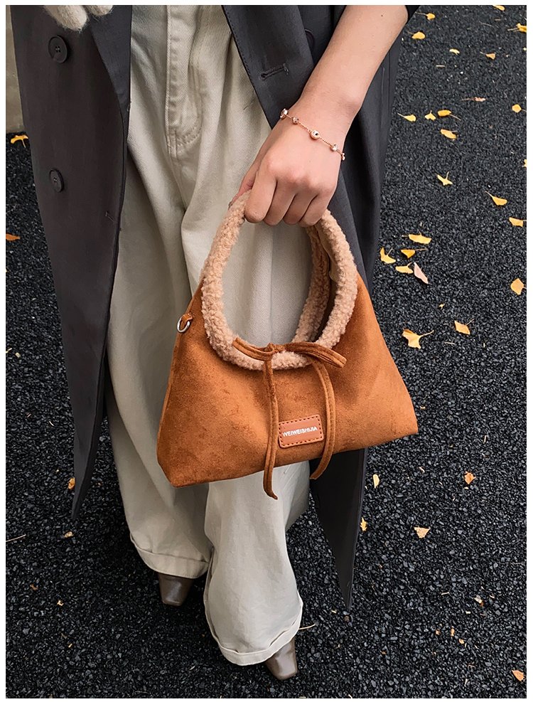 Women's PU Leather Ring Handle Handbag detail 39