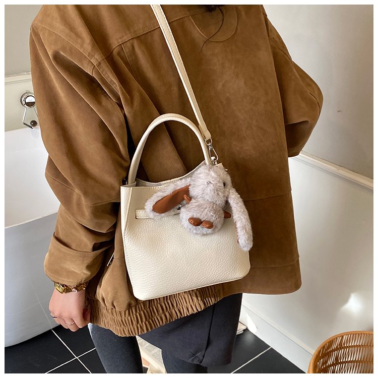 Women's PU Leather Rounded Top Handle Crossbody Bag detail 36