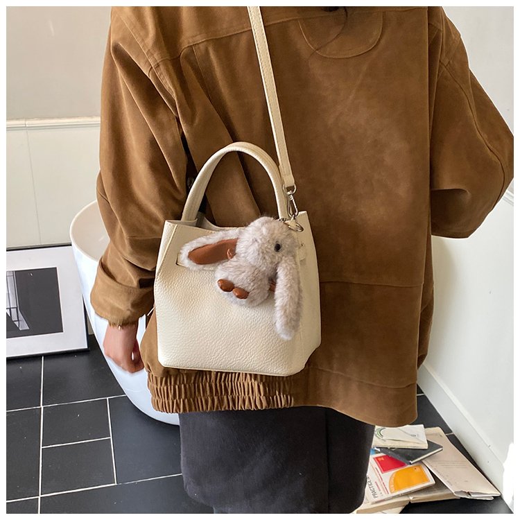 Women's PU Leather Rounded Top Handle Crossbody Bag detail 37