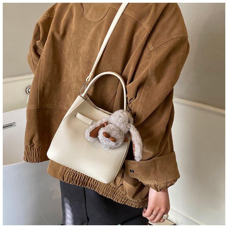 Women's PU Leather Rounded Top Handle Crossbody Bag detail 40