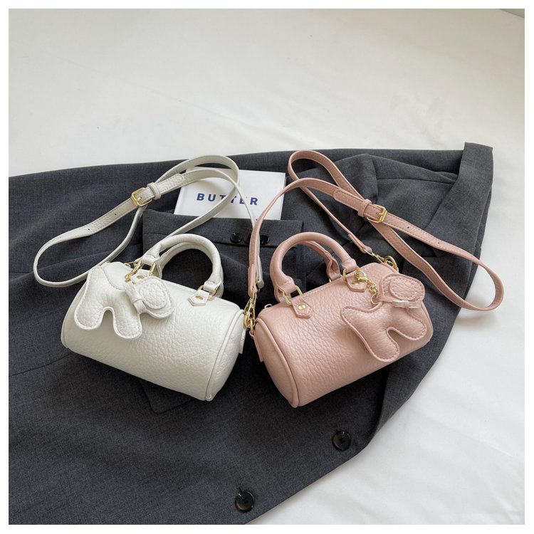 Women's PU Leather Rounded Top Handle Shoulder Bag detail 27