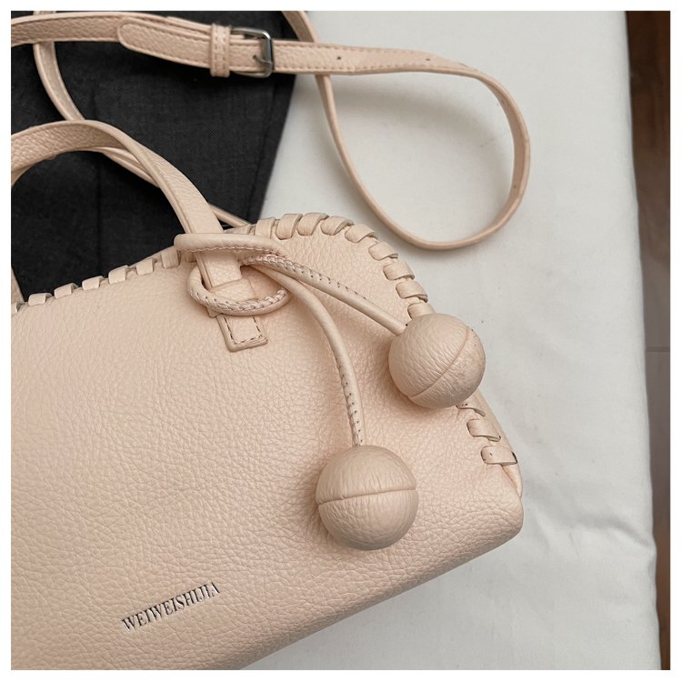 Women's PU Leather Ruched Mini Barrel Bag detail 38
