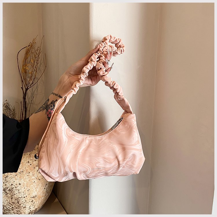 Women's PU Leather Ruched Shoulder Bag detail 15