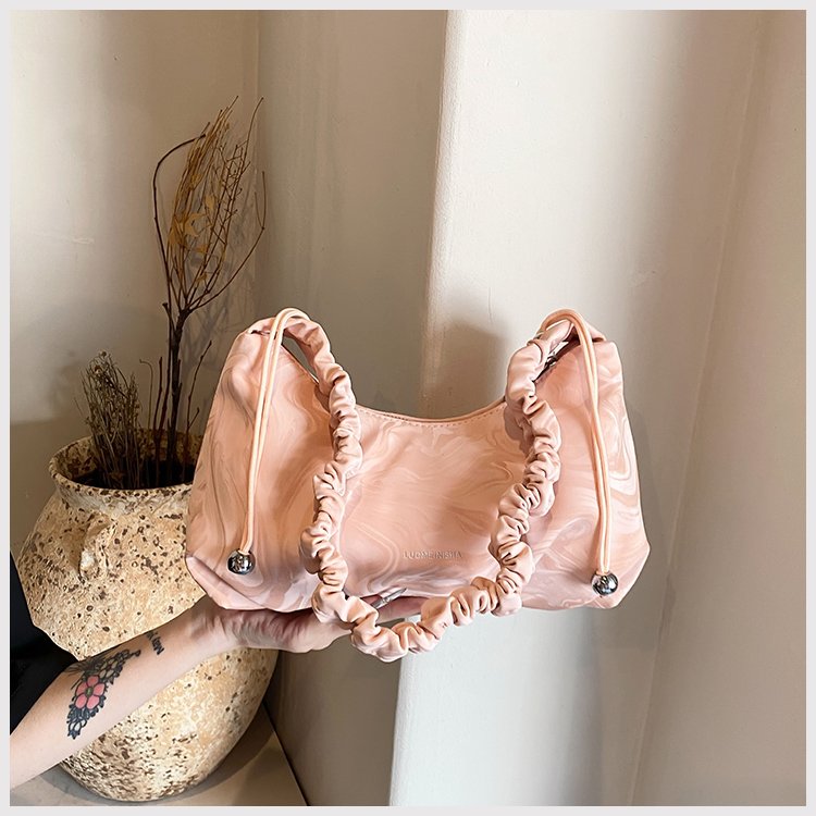 Women's PU Leather Ruched Shoulder Bag detail 16