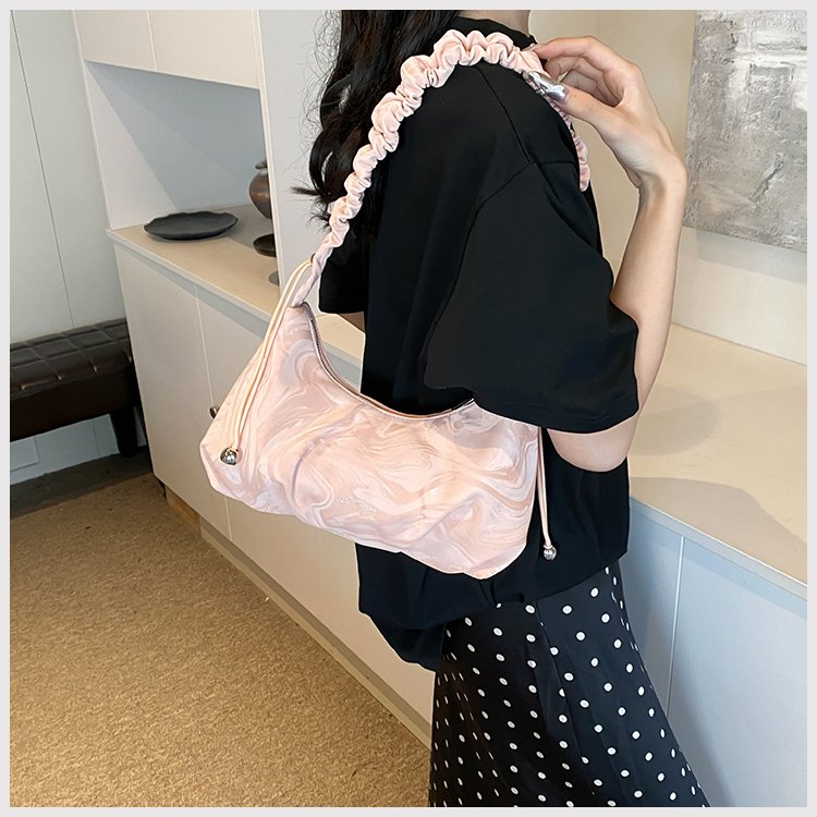 Women's PU Leather Ruched Shoulder Bag detail 26