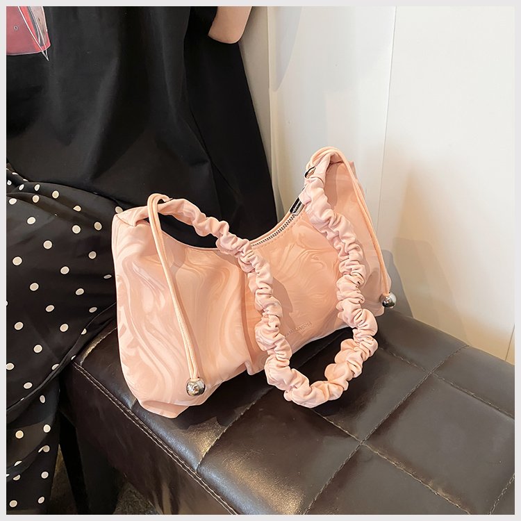 Women's PU Leather Ruched Shoulder Bag detail 37