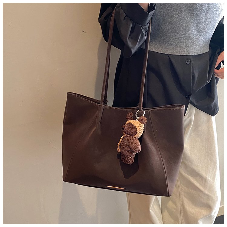 Women's PU Leather Soft Bucket Bag detail 23