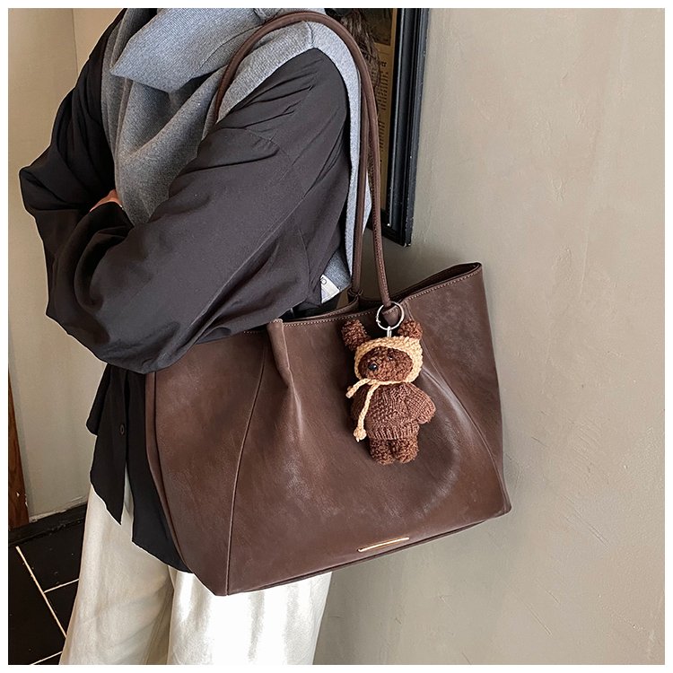 Women's PU Leather Soft Bucket Bag detail 27