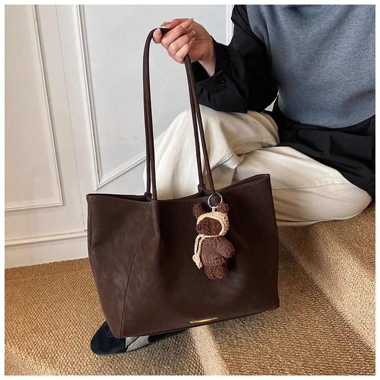 Women's PU Leather Soft Bucket Bag detail 31