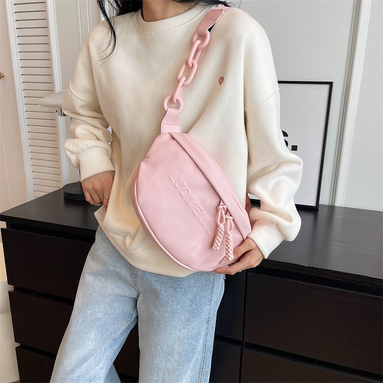 Women's PU Leather Soft Crescent Shoulder Bag view 2