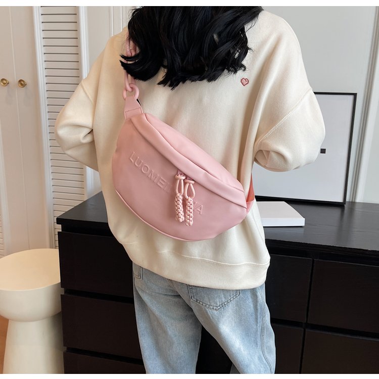 Women's PU Leather Soft Crescent Shoulder Bag detail 17