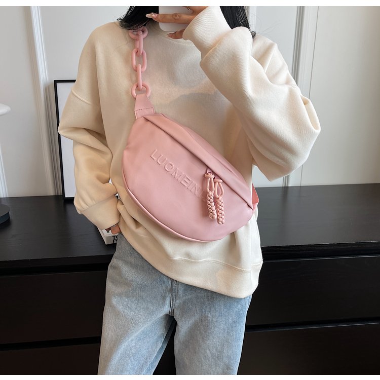 Women's PU Leather Soft Crescent Shoulder Bag detail 18