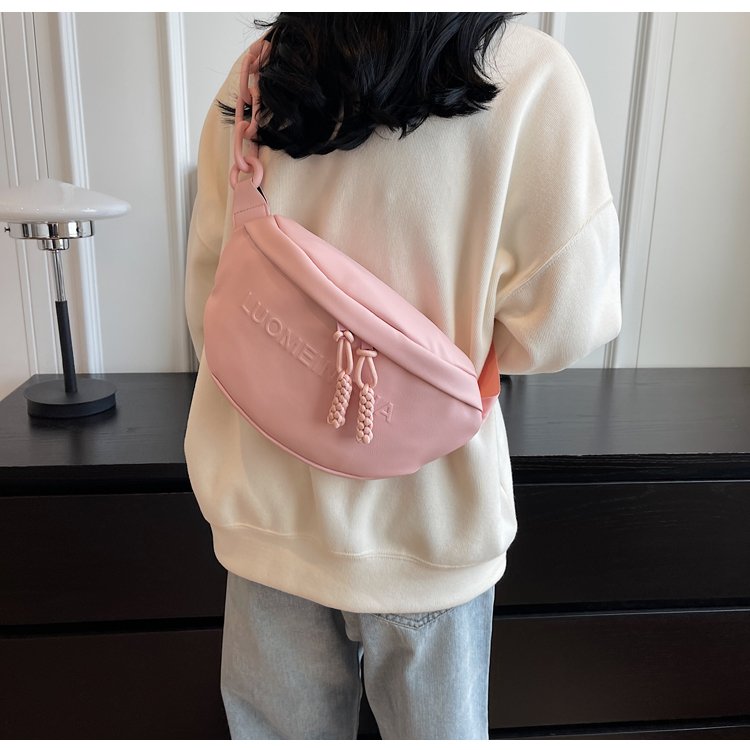 Women's PU Leather Soft Crescent Shoulder Bag detail 22