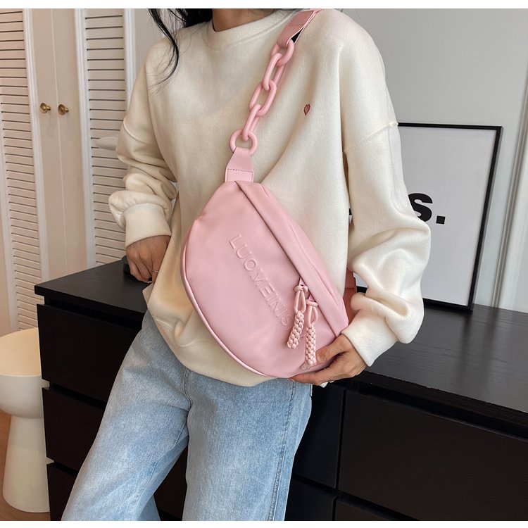 Women's PU Leather Soft Crescent Shoulder Bag detail 30
