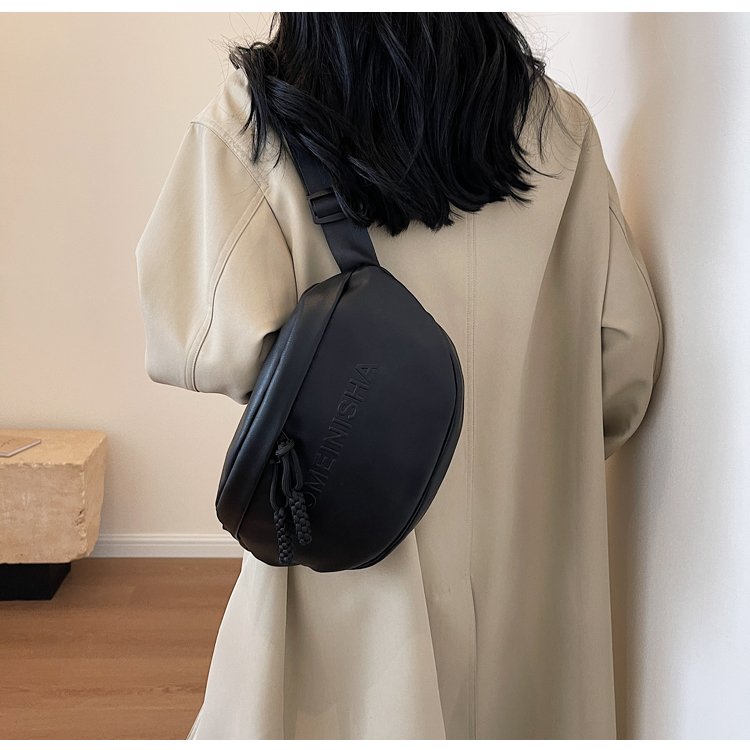 Women's PU Leather Soft Crescent Shoulder Bag detail 33