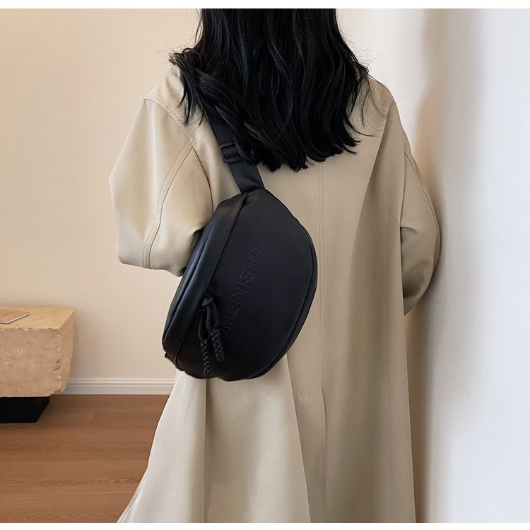 Women's PU Leather Soft Crescent Shoulder Bag detail 34