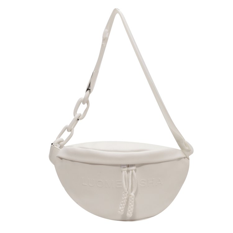 Women's PU Leather Soft Crescent Shoulder Bag view 3