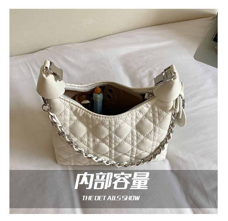Women's PU Leather Soft Metallic Look Crossbody Bag detail 11