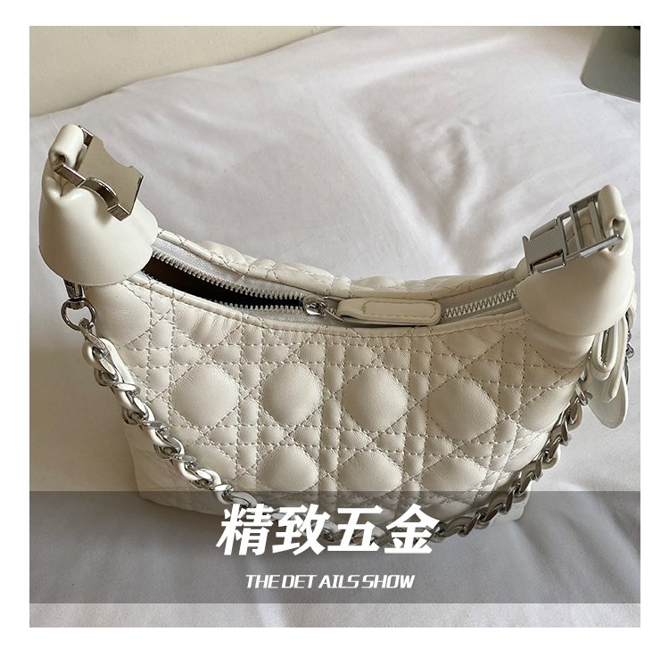 Women's PU Leather Soft Metallic Look Crossbody Bag detail 12
