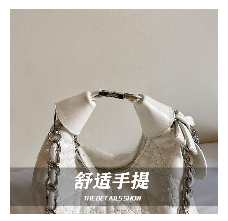Women's PU Leather Soft Metallic Look Crossbody Bag detail 15
