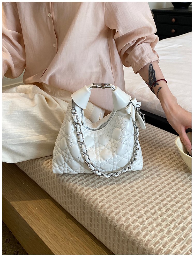 Women's PU Leather Soft Metallic Look Crossbody Bag detail 20