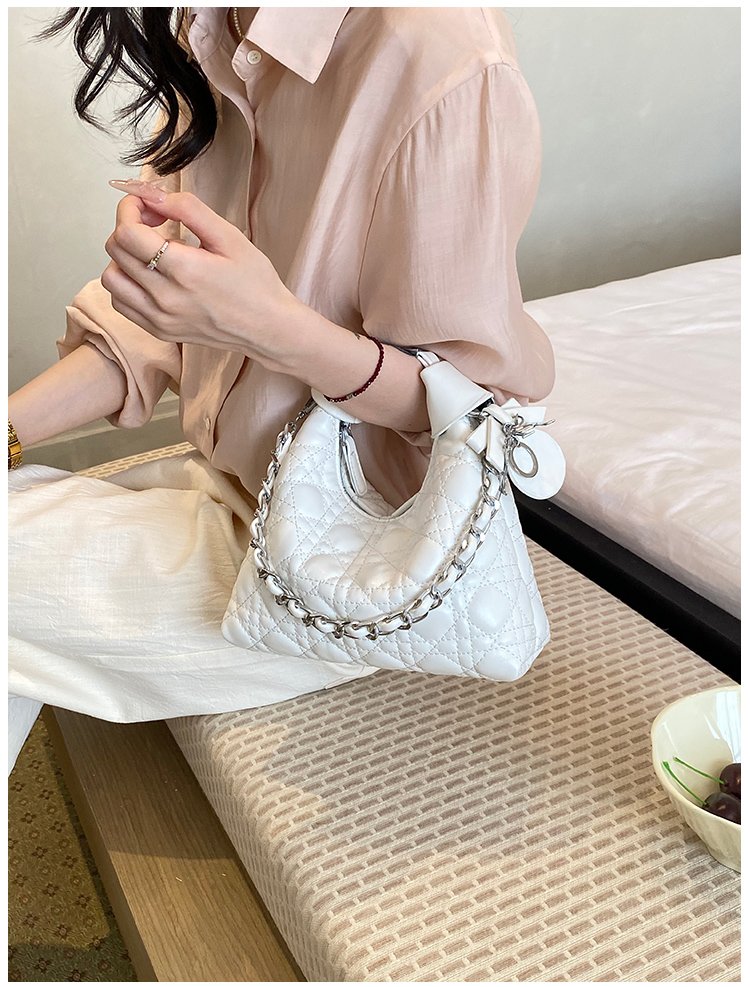 Women's PU Leather Soft Metallic Look Crossbody Bag detail 22