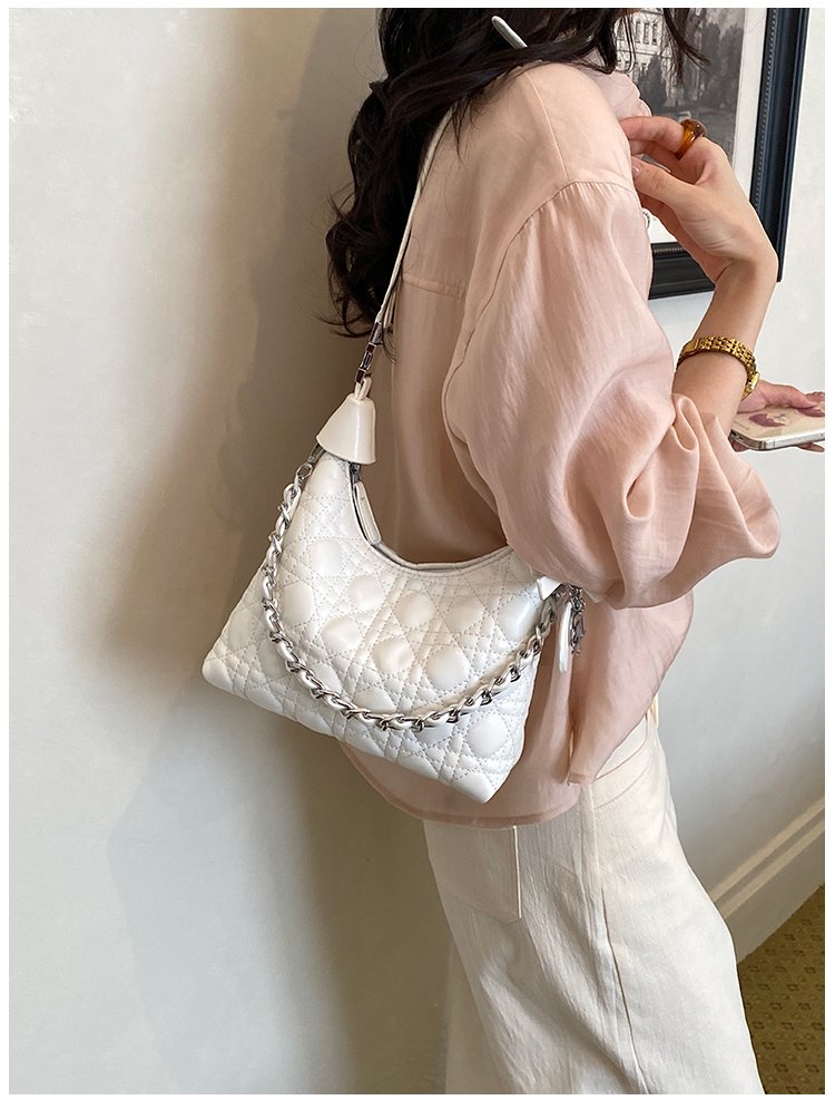 Women's PU Leather Soft Metallic Look Crossbody Bag detail 31