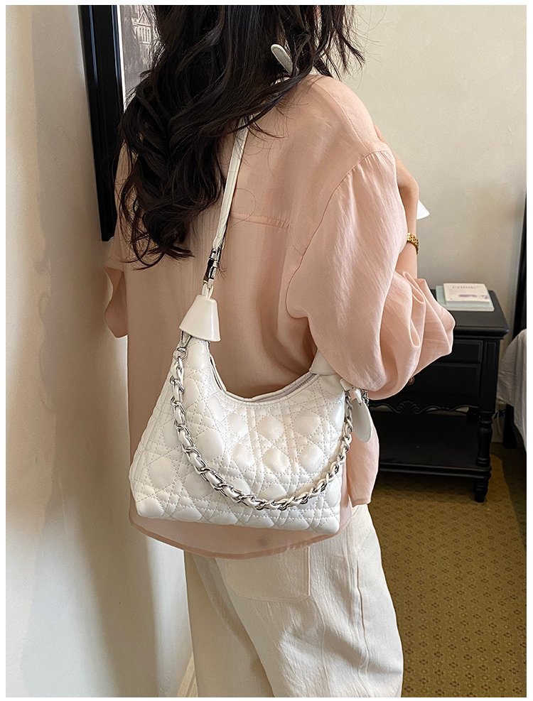 Women's PU Leather Soft Metallic Look Crossbody Bag detail 32