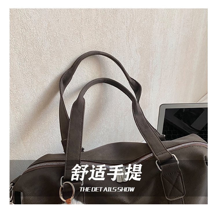 Women's PU Leather Soft Top Handle Shoulder Bag detail 13